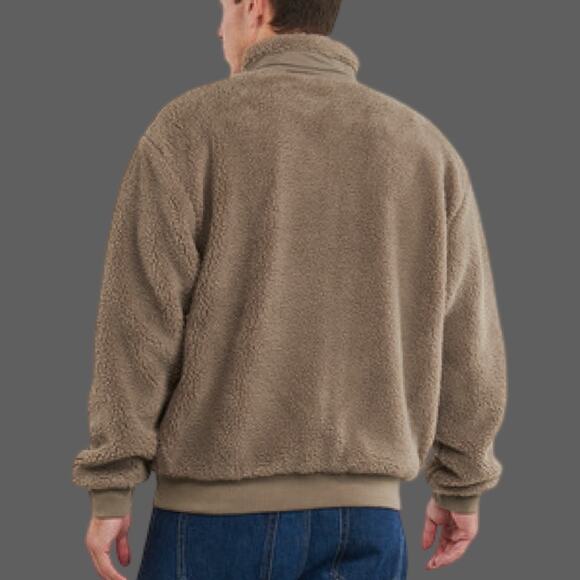 Element Oak Sherpa Sherpa Jacket for Men Size M NWT $120 MSRP ELYJK00224 - Picture 4 of 11